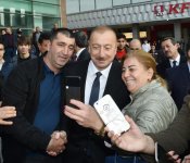 Президент Ильхам Алиев принял участие в открытии железнодорожной станции "Пиршаги" (ФОТО) (версия 3)
