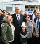 Президент Ильхам Алиев принял участие в открытии железнодорожной станции "Пиршаги" (ФОТО) (версия 3)
