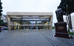 Президент Ильхам Алиев принял участие в открытии нового здания кинотеатра "Низами" в Сумгайыте (ФОТО) (версия 2)