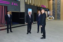 Президент Ильхам Алиев принял участие в открытии нового здания кинотеатра "Низами" в Сумгайыте (ФОТО) (версия 2)