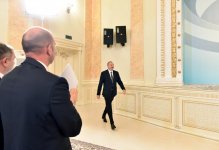 Президент Ильхам Алиев принял участие в мероприятии, посвященном 70-летию Сумгайыта (ФОТО) (версия 2)