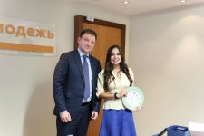 Вице-президент Фонда Гейдара Алиева Лейла Алиева провела в Москве двусторонние встречи (ФОТО) (версия 2)