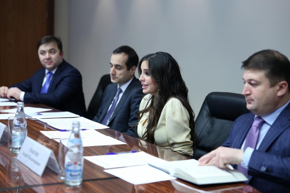 Вице-президент Фонда Гейдара Алиева Лейла Алиева провела в Москве двусторонние встречи (ФОТО) (версия 2)