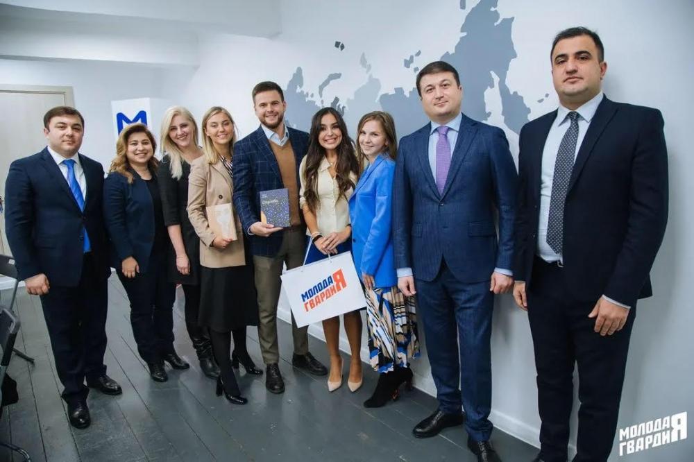 Вице-президент Фонда Гейдара Алиева Лейла Алиева провела в Москве двусторонние встречи (ФОТО) (версия 2)