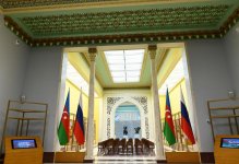 Состоялась церемония открытия павильона «Азербайджан», реконструированного на Выставке достижений народного хозяйства в Москве
В открытии приняла участие Первый вице-президент Мехрибан Алиева (ФОТО) (Версия 2)