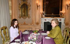 Состоялся совместный ужин Первого вице-президента Мехрибан Алиевой и председателя Совета Федерации РФ Валентины Матвиенко (ФОТО)