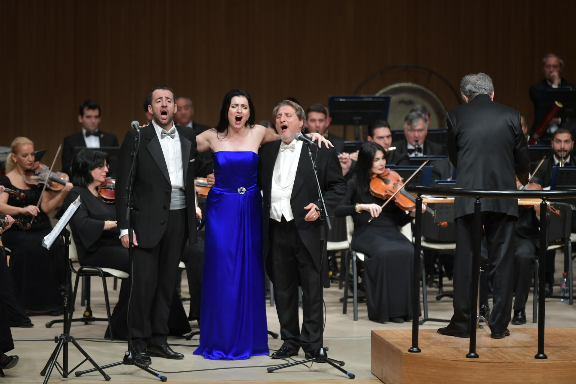 Солисты итальянской “La Scala” выступили в Центре Гейдара Алиева (ФОТО/ВИДЕО)