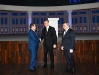 Президент Ильхам Алиев принял участие в церемонии, проходившей по случаю 100-летнего юбилея Бакинского государственного университета (ФОТО)