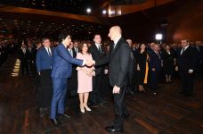 Президент Ильхам Алиев принял участие в церемонии, проходившей по случаю 100-летнего юбилея Бакинского государственного университета (ФОТО)