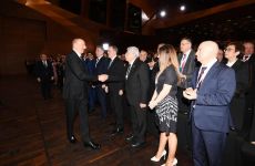 Президент Ильхам Алиев принял участие в церемонии, проходившей по случаю 100-летнего юбилея Бакинского государственного университета (ФОТО)