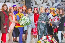 Впервые! Грандиозная презентация коллекции одежды из кялагаи Гюльнары Халиловой "Шелковое достояние" (ФОТО)