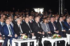 Президент Ильхам Алиев принял участие в церемонии открытия части проекта TANAP, соединяющейся с Европой (ФОТО)