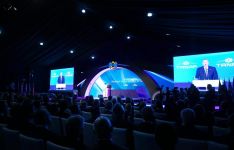 Президент Ильхам Алиев принял участие в церемонии открытия части проекта TANAP, соединяющейся с Европой (ФОТО)