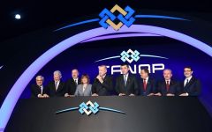 Президент Ильхам Алиев принял участие в церемонии открытия части проекта TANAP, соединяющейся с Европой (ФОТО)
