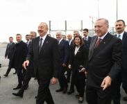 Президент Ильхам Алиев принял участие в церемонии открытия части проекта TANAP, соединяющейся с Европой (ФОТО)