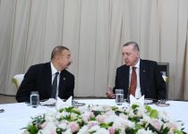 Президент Ильхам Алиев принял участие в приеме в честь участников церемонии открытия части TANAP, соединяющейся с Европой (ФОТО)