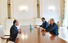 Президент Ильхам Алиев принял  генсека  Международного телекоммуникационного союза (ФОТО) (ОБНОВЛЕНО)