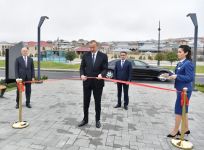 Президент Ильхам Алиев принял участие в открытии комплекса «ASAN Həyat» в Шамахы (ФОТО)