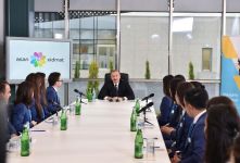Президент Ильхам Алиев принял участие в открытии комплекса «ASAN Həyat» в Шамахы (ФОТО)