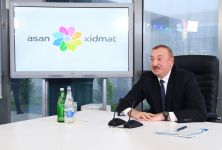 Президент Ильхам Алиев принял участие в открытии комплекса «ASAN Həyat» в Шамахы (ФОТО)