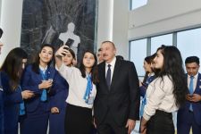 Президент Ильхам Алиев принял участие в открытии комплекса «ASAN Həyat» в Шамахы (ФОТО)