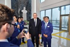 Президент Ильхам Алиев принял участие в открытии комплекса «ASAN Həyat» в Шамахы (ФОТО)