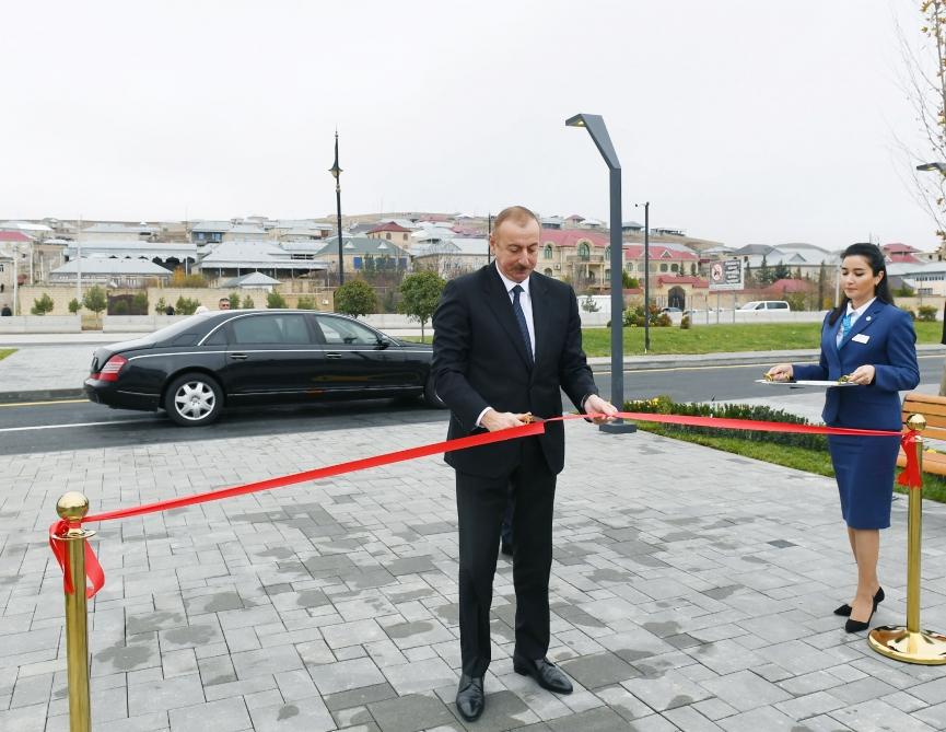 Президент Ильхам Алиев принял участие в открытии комплекса «ASAN Həyat» в Шамахы (ФОТО)