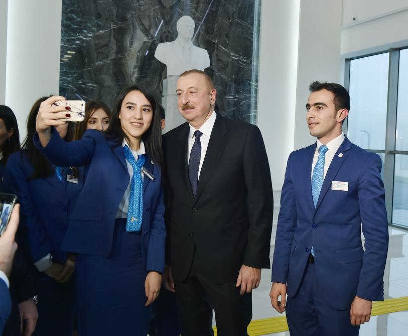 Президент Ильхам Алиев принял участие в открытии комплекса «ASAN Həyat» в Шамахы (ФОТО)