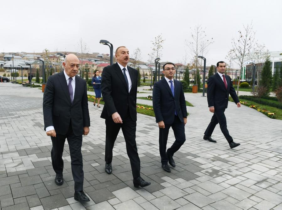 Президент Ильхам Алиев принял участие в открытии комплекса «ASAN Həyat» в Шамахы (ФОТО)