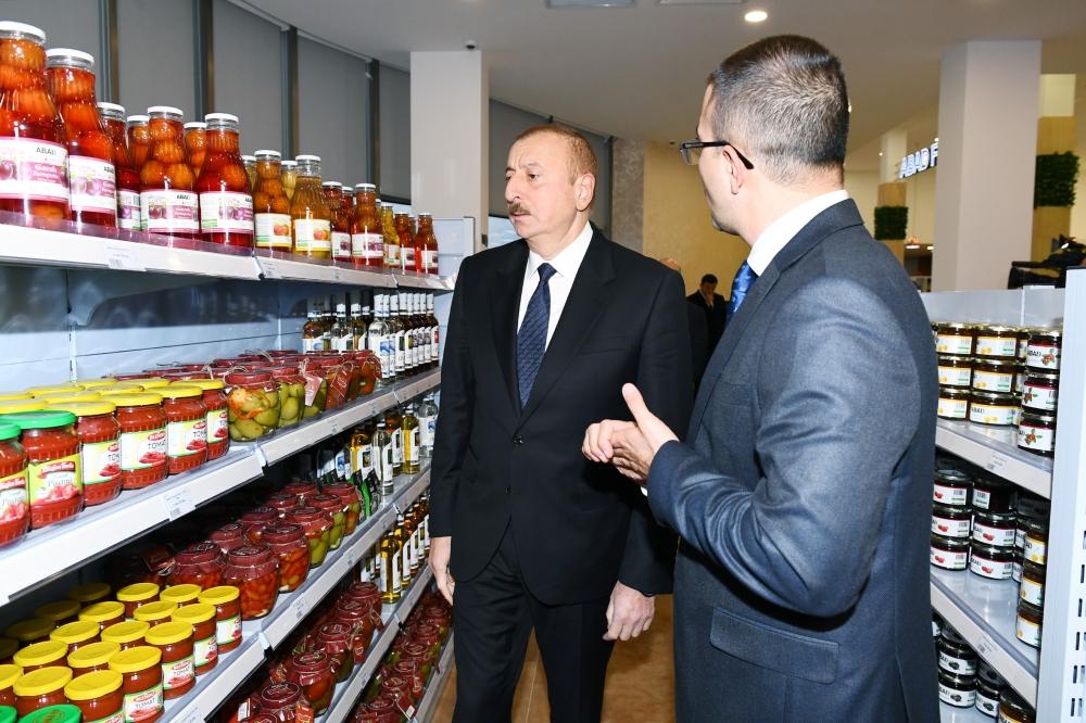 Президент Ильхам Алиев принял участие в открытии комплекса «ASAN Həyat» в Шамахы (ФОТО)
