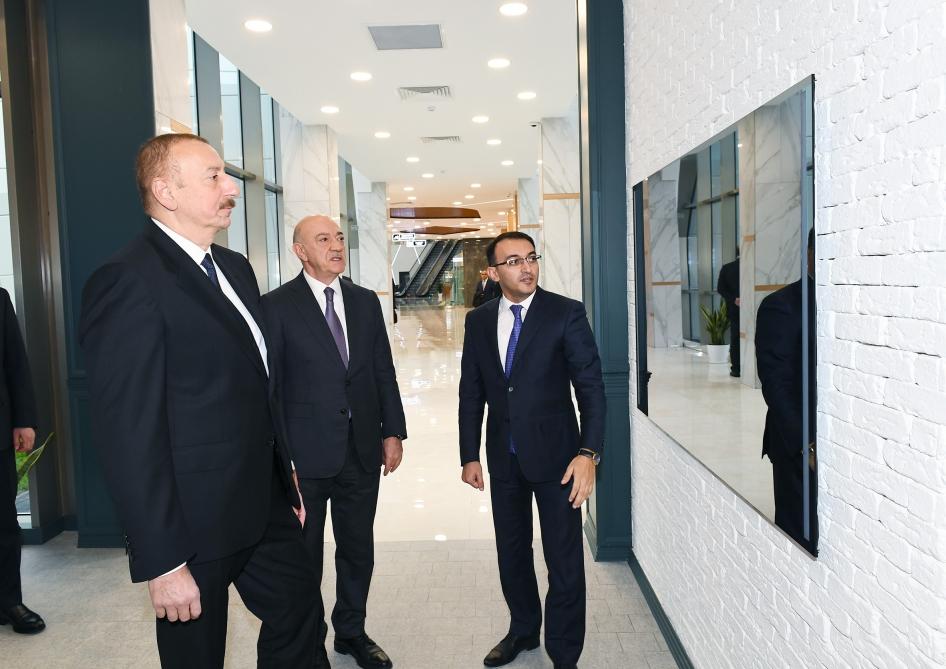 Президент Ильхам Алиев принял участие в открытии комплекса «ASAN Həyat» в Шамахы (ФОТО)