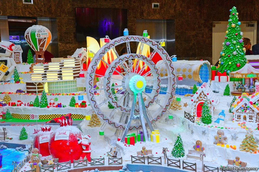 Издательский дом Nargis представил Gingerbread City – сладкое чудо в Баку (ФОТО)