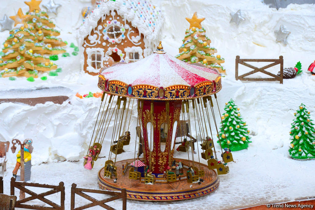 Издательский дом Nargis представил Gingerbread City – сладкое чудо в Баку (ФОТО)