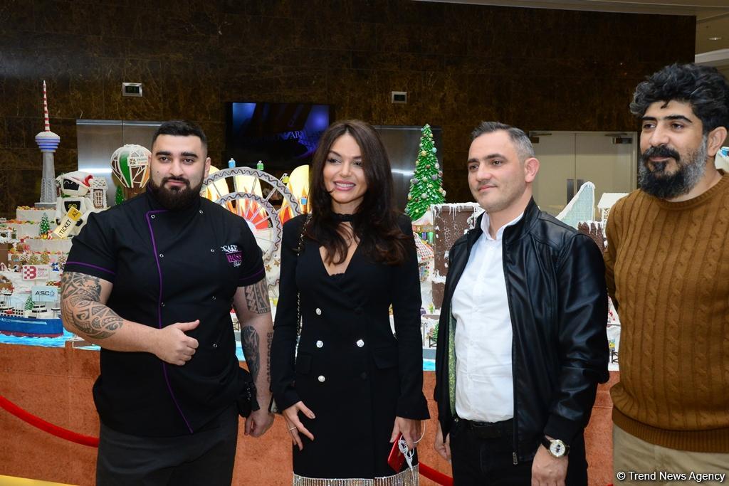 Издательский дом Nargis представил Gingerbread City – сладкое чудо в Баку (ФОТО)