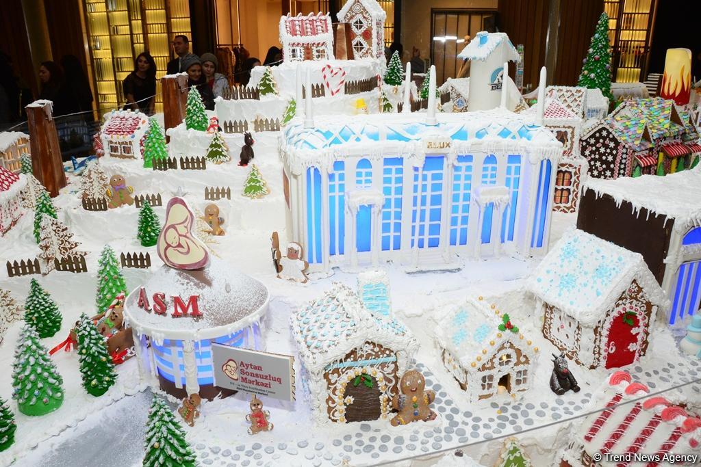 Издательский дом Nargis представил Gingerbread City – сладкое чудо в Баку (ФОТО)