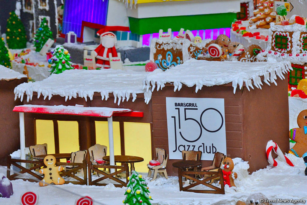 Издательский дом Nargis представил Gingerbread City – сладкое чудо в Баку (ФОТО)