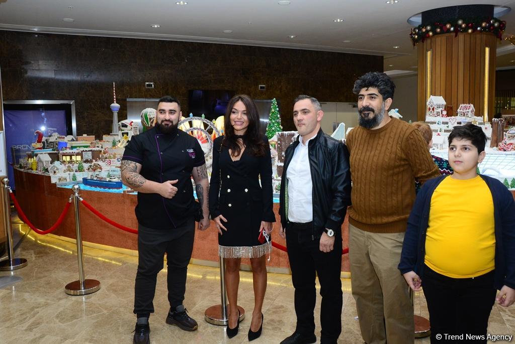 Издательский дом Nargis представил Gingerbread City – сладкое чудо в Баку (ФОТО)