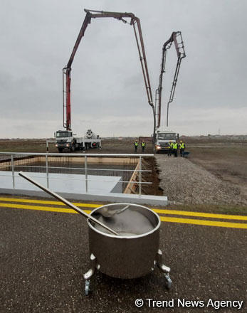 Groundbreaking ceremony of helicopter maintenance & repair plant held in Baku (PHOTO)