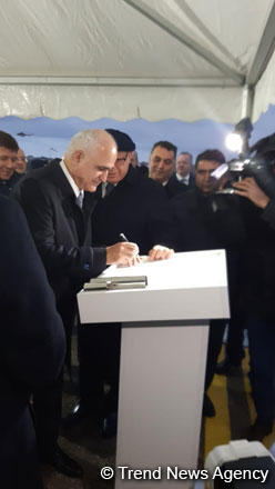 Groundbreaking ceremony of helicopter maintenance & repair plant held in Baku (PHOTO)