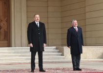 В Баку состоялась церемония официальной встречи короля Иордании (ФОТО)