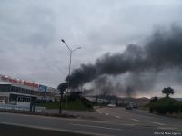 В Баку горит торговый центр (ФОТО/ВИДЕО)