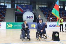 Чемпионат Азербайджана по бочче - солнечные дети и танцы на колясках (ФОТО)