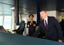 Президент Ильхам Алиев принял участие в сдаче в эксплуатацию первого танкера, построенного на Бакинском судостроительном заводе (ФОТО)