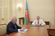 President Ilham Aliyev receives head of Azerbaijan’s AzerEnergy OJSC (PHOTO)