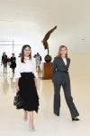 Azerbaijan`s First Vice-President Mehriban Aliyeva and Ukrainian first lady Yelena Zelenskaya visited Heydar Aliyev Center (PHOTO)