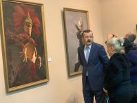 В Баку открылась экспозиция в честь 90-летия народного художника Кямиля Наджафзаде (ВИДЕО, ФОТО)