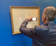В Баку открылась экспозиция в честь 90-летия народного художника Кямиля Наджафзаде (ВИДЕО, ФОТО)