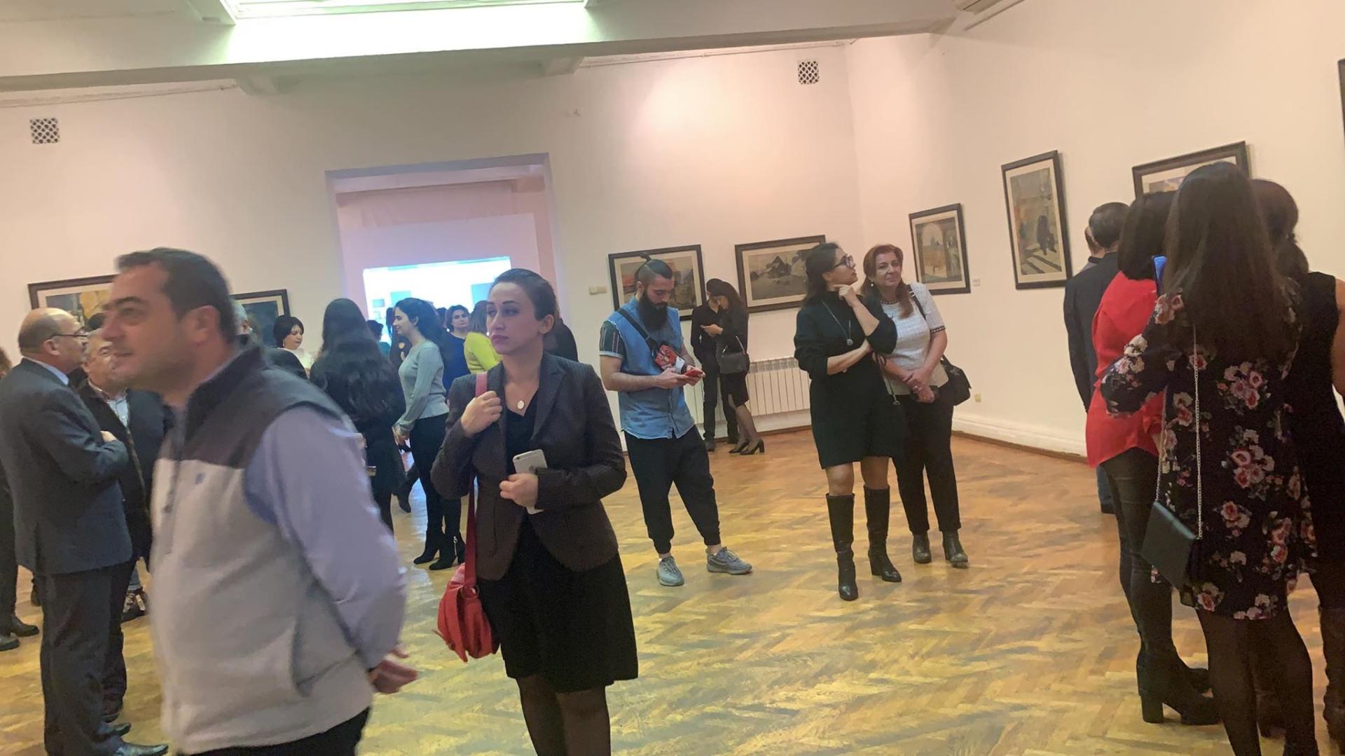 В Баку открылась экспозиция в честь 90-летия народного художника Кямиля Наджафзаде (ВИДЕО, ФОТО)