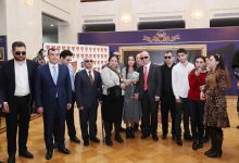 Вице-президент Фонда Гейдара Алиева Лейла Алиева приняла участие на премьере спектакля «Клятва» (ФОТО) (версия 2)