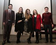 Немного бакинского солнца в холодной воде Каспия - душевный перформанс … (ВИДЕО, ФОТО)